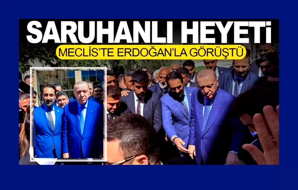 Arınç’tan Meclis’te Saruhanlı Buluşması: Heyet Erdoğan'la görüştü